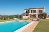 Finca en Es Llombards - Oasi de Llum a Es Llombards: Piscina, A/C i Forn de Pizza (10p)