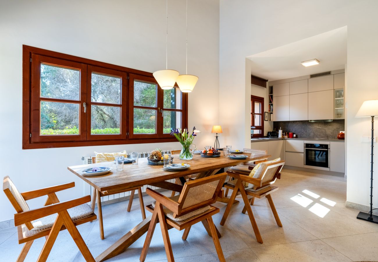 Chalet in Santanyi - Villa Esquina in Son Mojer-Cala Santanyí, in Strandnähe, mit Pool und Wifi