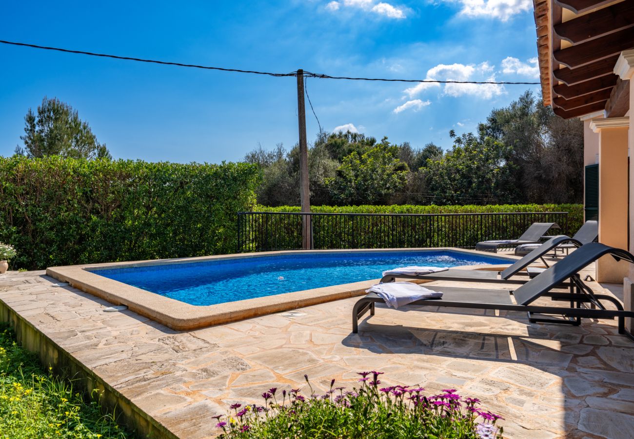 Chalet in Santanyi - Villa Esquina in Son Mojer-Cala Santanyí, near the beach, with pool and wifi